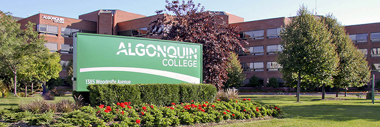 Image of the Algonquin College campus